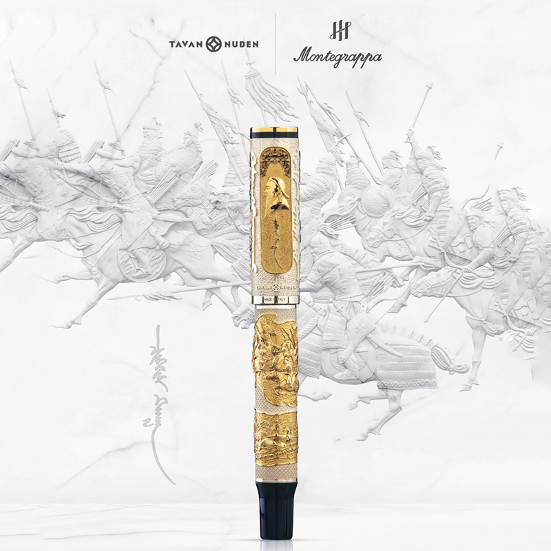 Пишущий инструмент для самых амбициозных: Montegrappa Chingis Khaan