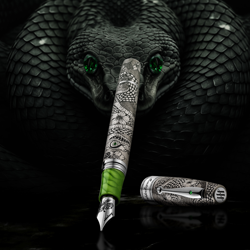 Змеиное искушение: лимитированная коллекция ручек Montegrappa Year Of The Snake