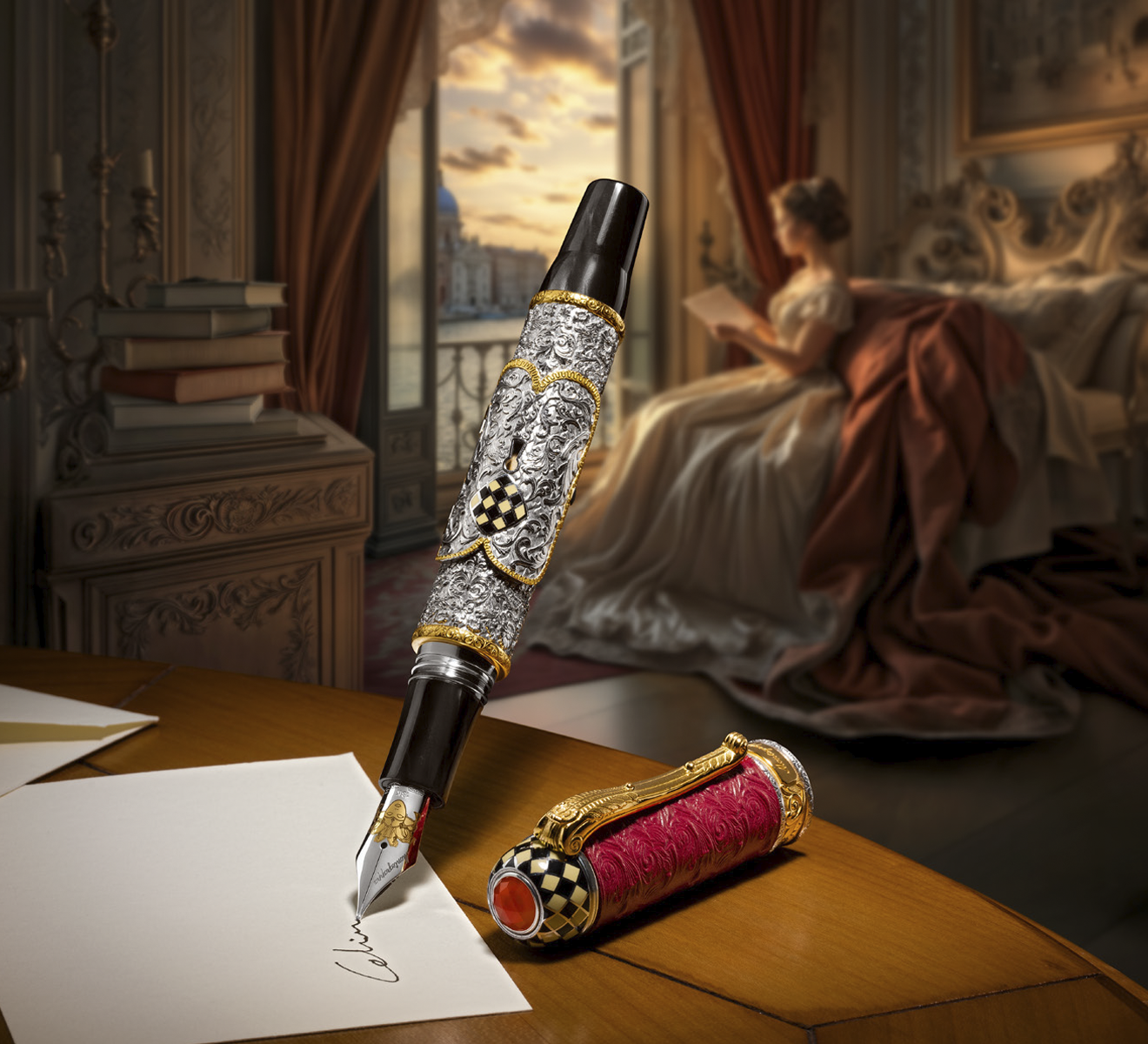 Напишите мемуары о собственных приключениях с помощью ручки Montegrappa Casanova