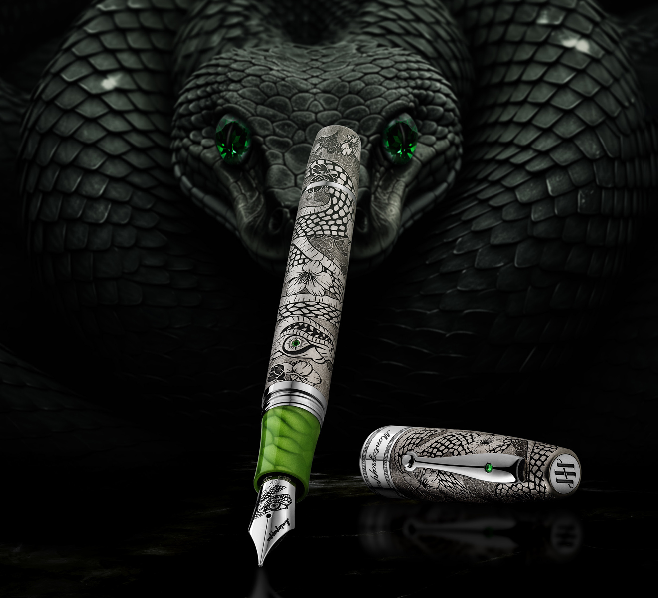Змеиное искушение: лимитированная коллекция ручек Montegrappa Year Of The Snake