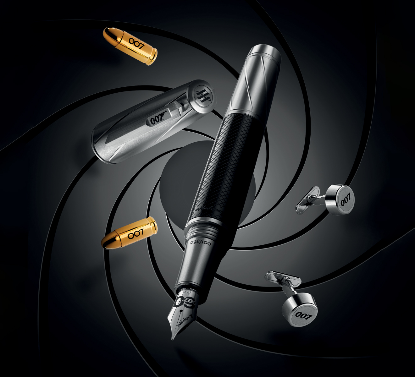 Ручка Montegrappa 007 Spymaster Duo – гаджет современного джентльмена 