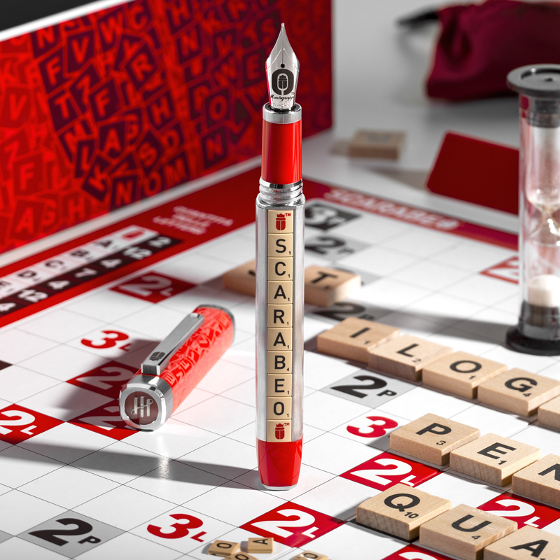 Игра в слова: лимитированная ручка Montegrappa Scarabeo