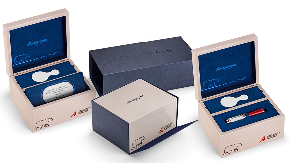 Упаковка Montegrappa Prince Albert II of Monaco Life