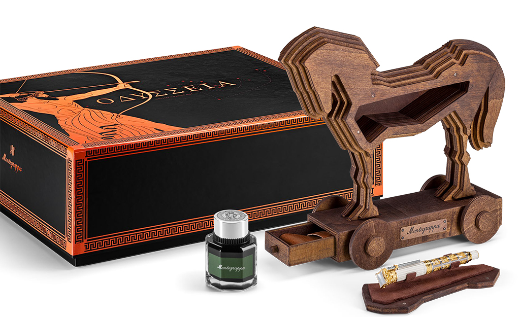  Лимитированное издание Montegrappa Odyssey Chapter I: Greek Mythology с перьевой ручкой