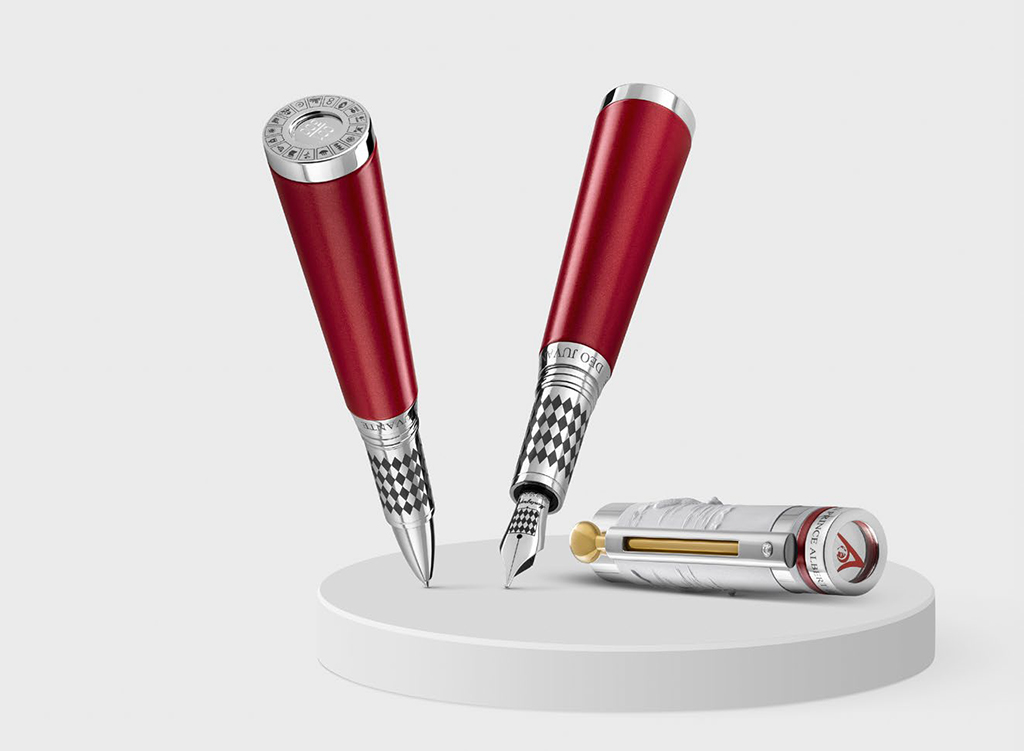 Лимитированные ручка-роллер и перьевая ручка Montegrappa Prince Albert II of Monaco Life